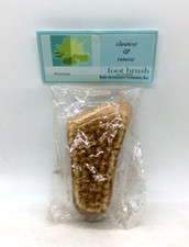 Bath Accessories Company foot brush cleanse renew New R13
