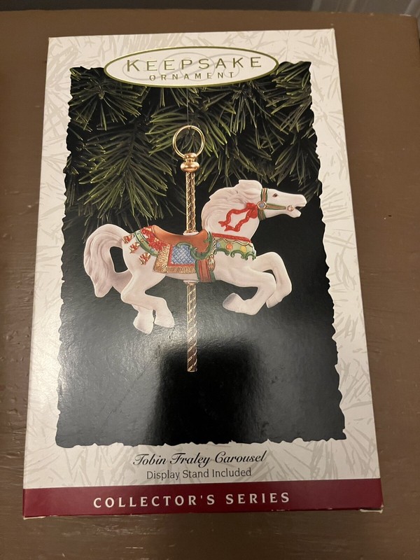 Hallmark Tobin Fraley Carousel Horses - Set Of 3
