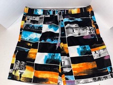 Joe Boxer Board Shorts Surfers Swim Shorts Size XL Hawaiian
