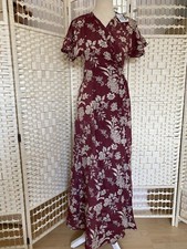 Mango Maxi Wrap Dress Size 8,New,Holiday,Cocktail
