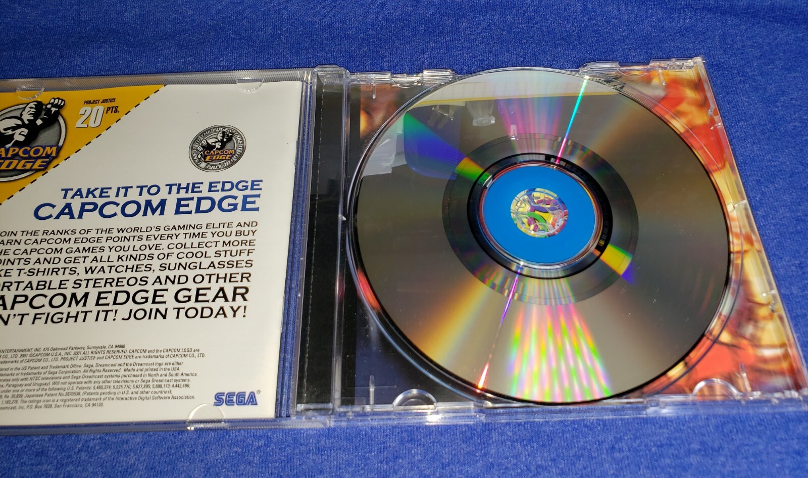 CIB Project Justice (Sega Dreamcast, 2001) | EBay
