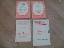 GLOBE THEATRE LONDON - 4 programmes 1940s-'50s JOHN GIELGUD, RALPH RICHARDSON