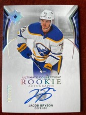 21-22 ULTIMATE COLLECTION ROOKIE AUTO - JACOB BRYSON RC /299 #129 SABRES