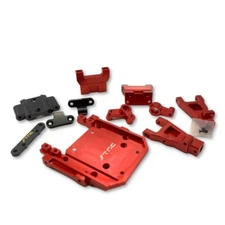 STRC Aluminum & Brass Option Parts package Enduro Trailrunner/Knightrunner  (Red