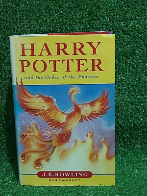 Harry Potter & the Order of the Phoenix Hardback Book Rowling UK 1st Edition 