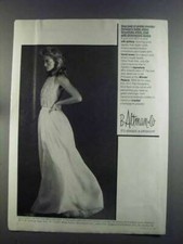 1982 B Altman & Co Halston Halter Dress Ad