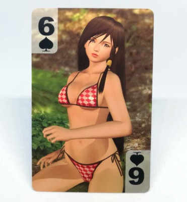 6 Spade Kokoro DEAD OR ALIVE Extreme 2 Spielkarten KOEI TECMO JAPAN SPIEL