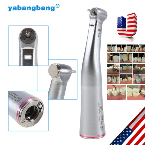 NEW Dental 1:5 LED Fiber Optic Contra Angle Increasing Handpiece US-OR - Picture 28 of 32