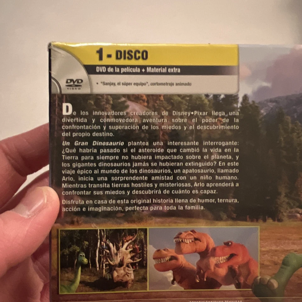 Un Gran Dinosaurio Disney DVD Nuevo + Sellado - Image 4 of 4