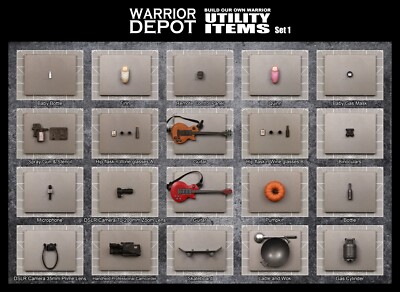 Acid Rain World Utility Items Set 1 - 1/18 3.75'' GI Joe