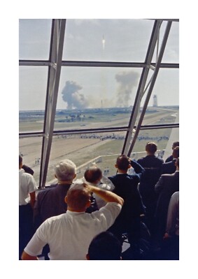 Apollo 11 Take Off 11 Juli 1969 A4 Reproduktion Poster mit Rahmenwahl