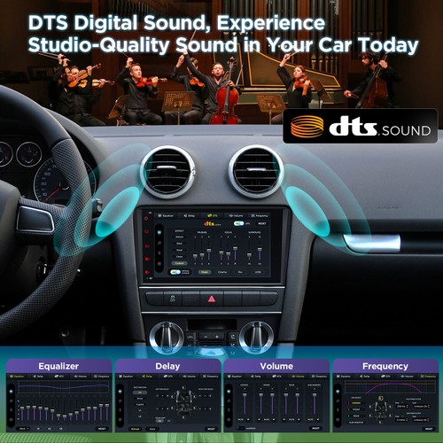 Android 14 Car Radio Stereo 8 inch WIFI 4G LTE 256GB HiFi DTS DSP for Audi A3 S3 - Picture 12 of 20