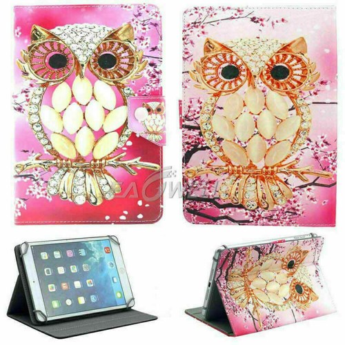 Custodia supporto pelle folio modello universale per tablet Android 7" 8" 10,1" - Foto 63 di 98