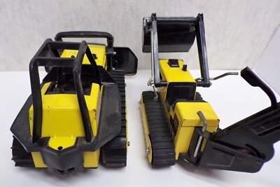 VTG Tonka T6 Backhoe Bulldozer Crane 810659 & Steel Classics