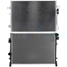 Aluminum Radiator & AC Condenser Cooling Assembly for 2011-2019 Dodge Journey