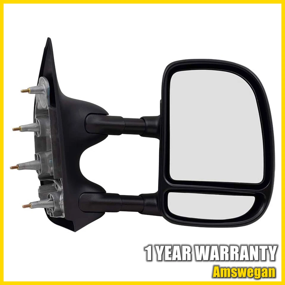[Right] Manual Mirror For Ford E-150 E-250 E-350 E-450 E-550 Super Duty 2003-16 - Image 2 of 4