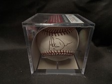 Adam Dunn, Todd Walker, Austin Kearns Signed OML Game Baseball JSA BB #