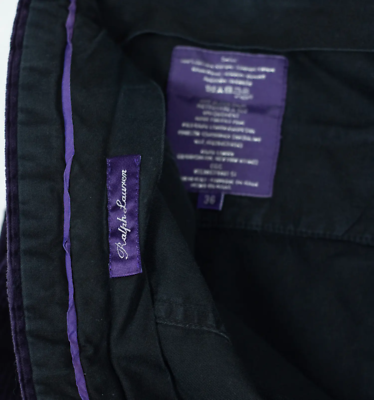 Ralph Lauren Purple Label Corduroy Velvet Pants Trousers 36 Ralph Lauren Purple Label Corduroy Velvet Pants Trousers 36