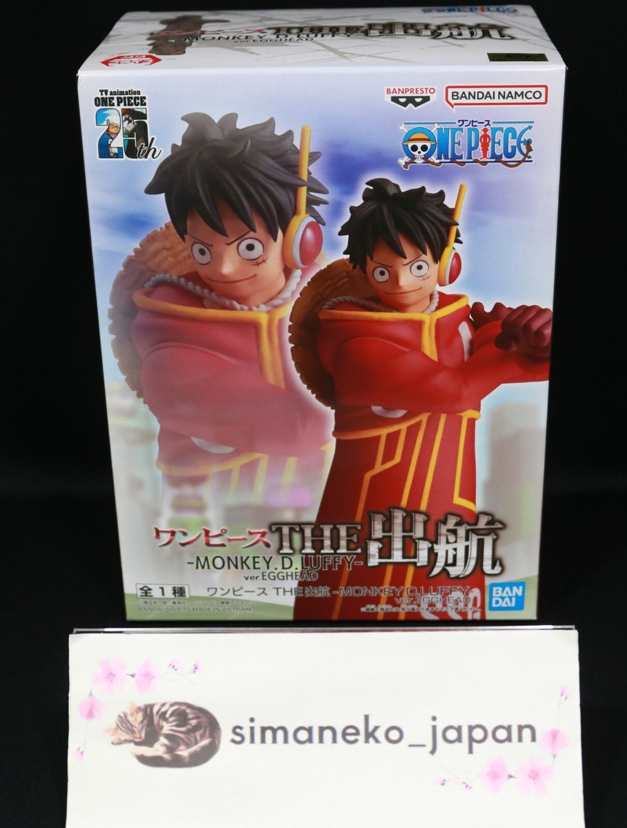 1DAY-SHIP-CARE One Piece Figure THE Departure EggHead ver. Luffy 