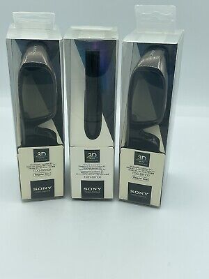 2 Sony 3D Glasses Regular Size TDG-BR100 And 1 Sync Transmitter TMR-BR100 -  NEW 4905524676655 | eBay