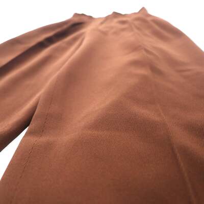 KENZO 2 TUCK High waist Wide Slacks Pants 2 Brown Wool KENZO 2 TUCK High waist Wide Slacks Pants 2 Brown Wool