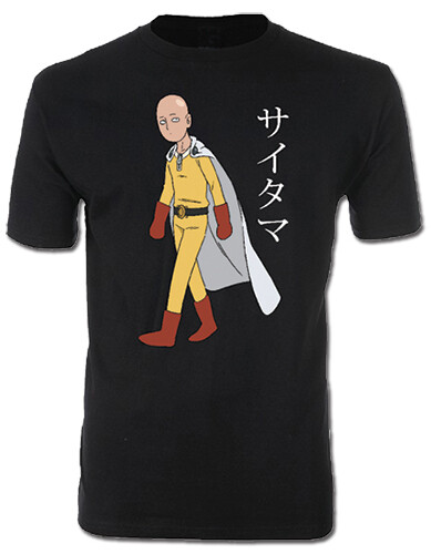Легальная Футболка One Punch Man Normal Saitama с оригинальным японским названием 25765 4390₽