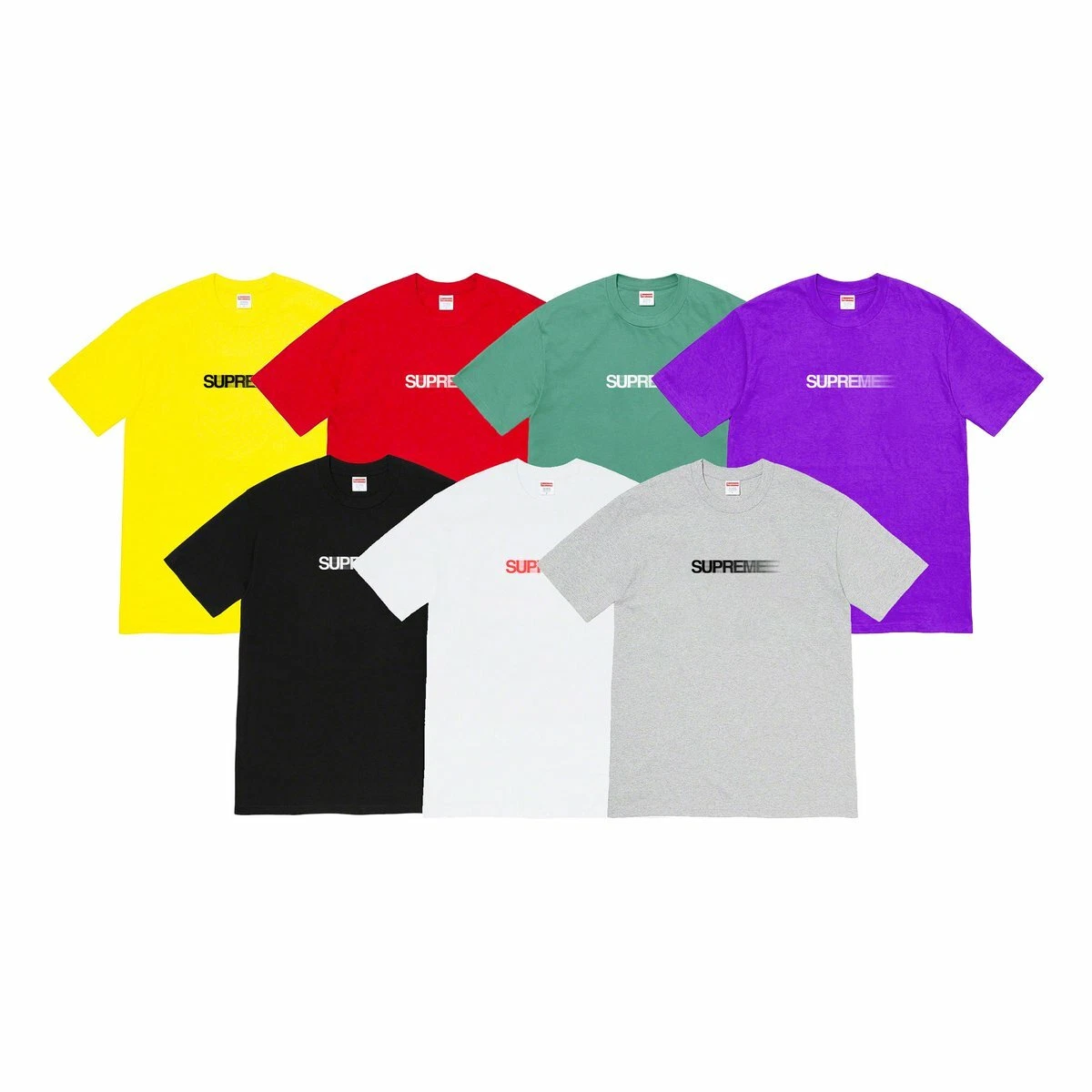 込み 白 XL Supreme 2020ss Motion Logo Tee