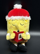 TY Beanie Baby SpongeBob JingleBells Retired 7  Stuffed Animal 2007