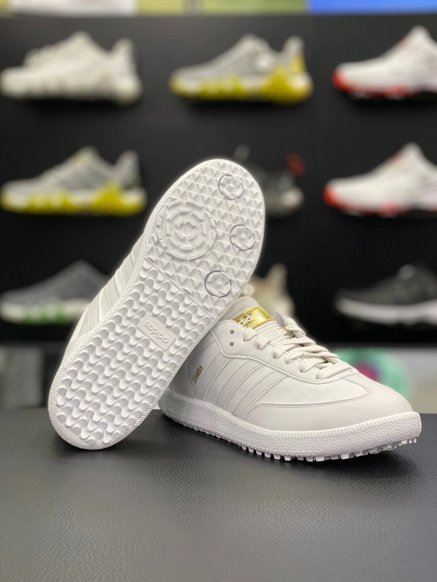 Adidas samba golf shoes green and yellow hotsell