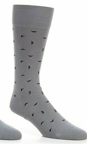 Emporio Armani Men's 2 Pack mid calf Socks Stretch One Size New - Picture 7 of 12