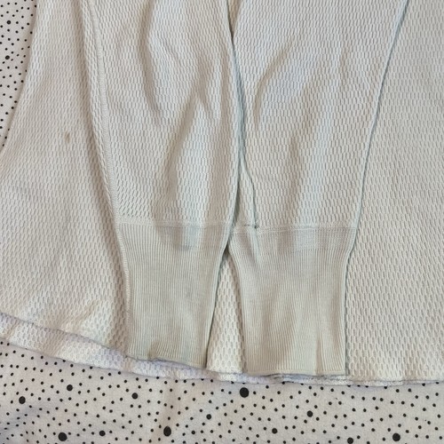 Vintage 1950's 60's Minnesota Woolen Thermal Longsleeve Baselayer Men's S - Picture 2 of 10