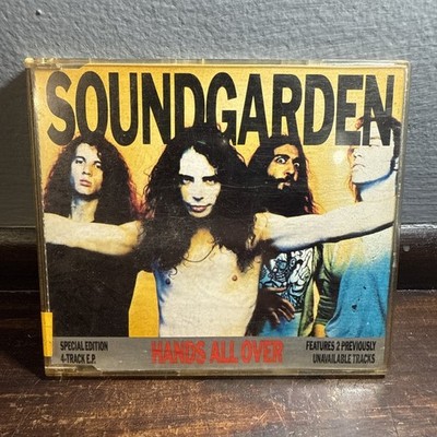 Soundgarden ''Hands All Over'' UK Rare A&M 4 tracks CD EP Chris Cornell VG