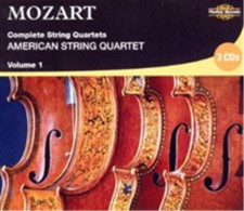 Image of Wolfgang Amadeus Mozart Mozart: Complete String Quartets - Volume 1 (CD) Album