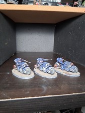 3x Ultramarines Outriders Warhammer 40k Primaris Space Marines