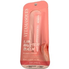 Vitamasques Lip Butter Balm - Pink Vanilla-Korean Lip Balm Peptide Lip Treatment