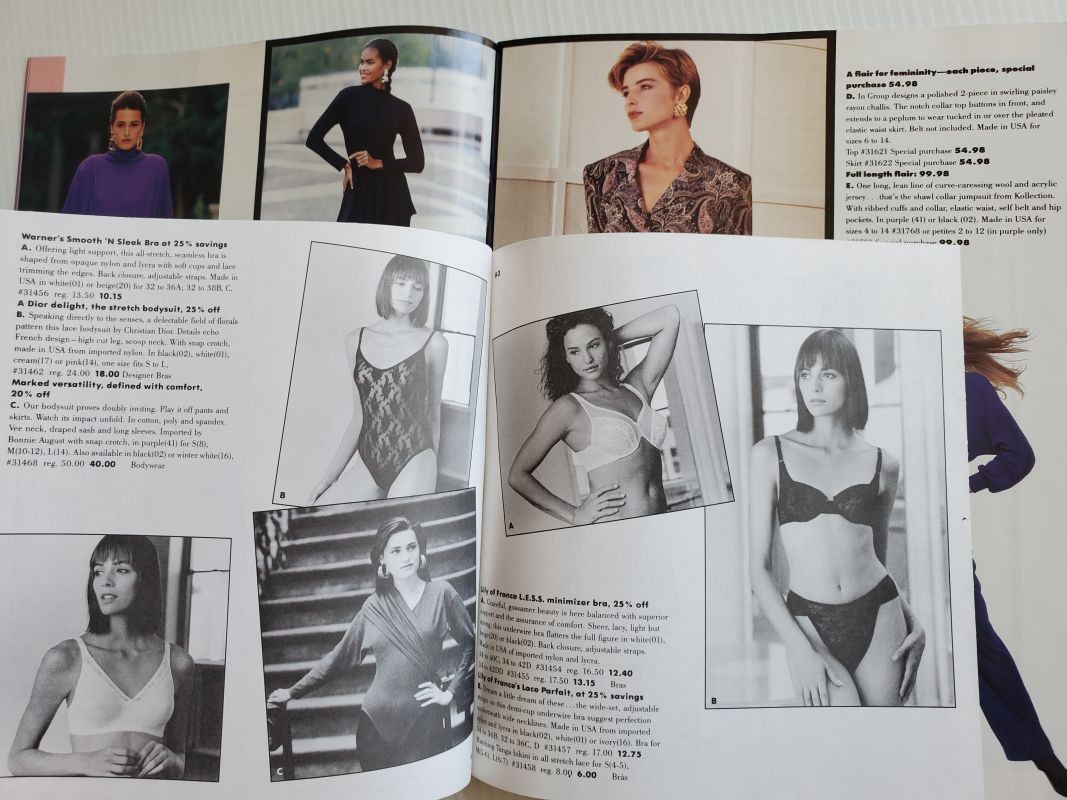 1988 Bloomingdale's Catalog VENDELA Vanessa Duve Yasmin Le Bon Jill Goodacre