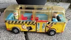 Vintage Fisher Price Little People Wooden 1959  Safety School Bus Missing People