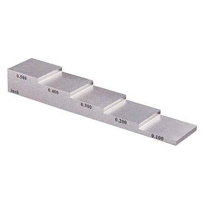 Reed Instruments R9060 5-Step Calibration Block With Imperial And Metric