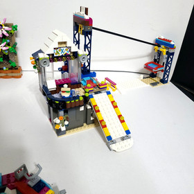 Lego Friends Set LOT 41323 Snow Chalet 41324 Snow Resort Ski Lift