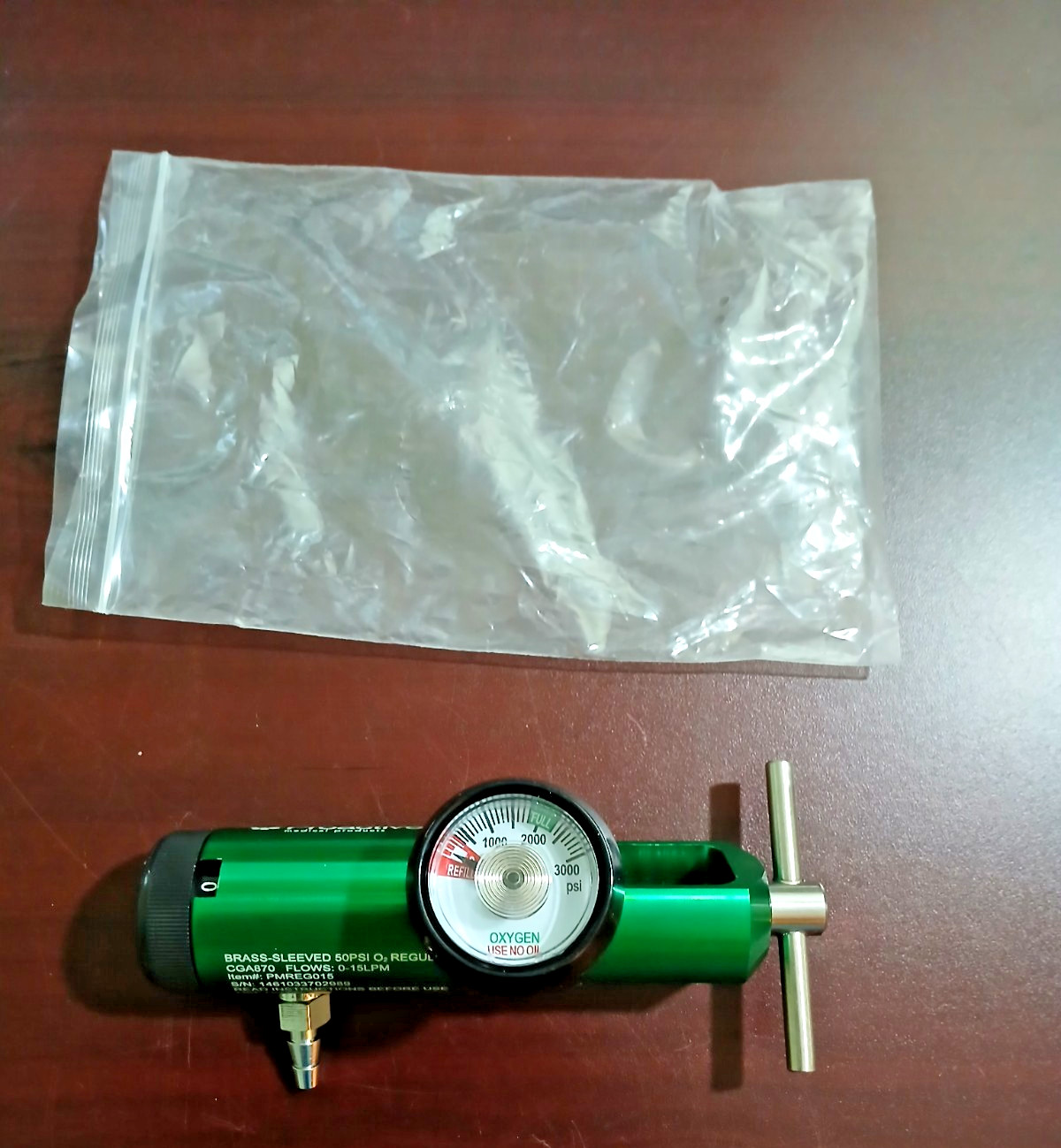 New Proactive Medical PMREG015 Oxygen Regulator OEM