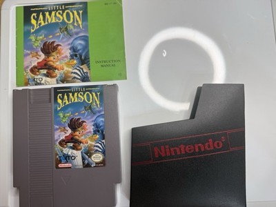 Little Samson NES with Original Instruction Manual for Nintendo NES, English NA