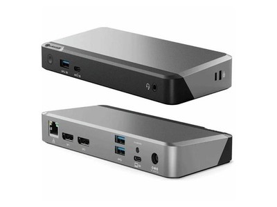 Alogic MX2 USB-C Dual Display DP Alt. Mode Docking Station - With 100W Power Del