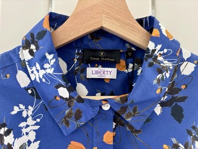 Trent Nathan x Liberty  Poppy Dreams  Poplin Dress AU 12/US 8 NWT