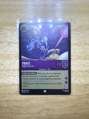 Panic - High-Strung Imp - Disney Lorcana Archazia's Island - Common - Cold Foil