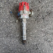 Mallory Nos 4748201 Unilite Distributor Sbbb Chevy Vacuum Advance Iron Gear