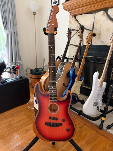 Fender Usa American Acostasonic Stratocaster Safe delivery from Japan