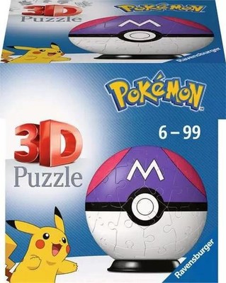 Ravensburger Puzzle 3D Puzzle-Ball Pokémon Meisterball #1907323