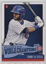 2017 Choice Iowa Cubs 2016 World Champions Tommy La Stella #24 5w0