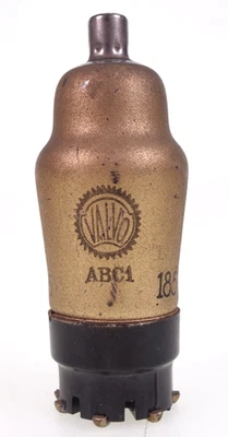 ABC1 = WE37 = A4DP2 = TABC1 Valvo Radio Röhre tube Valvola tested - Bild 1 von 3