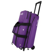 3 Bowling Ball Bags With Wheels - Roller Bowling Bag for 3 Balls  Accessorie...